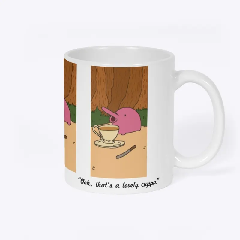 "Ooh, that's a lovely cuppa" Mug