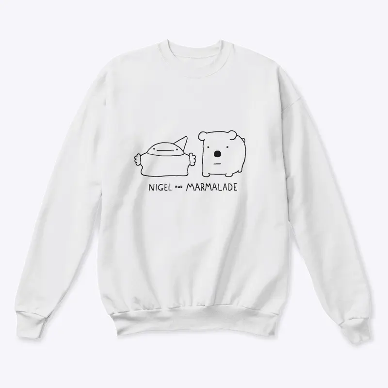 Nigel and Marmalade Outline Sweatshirt